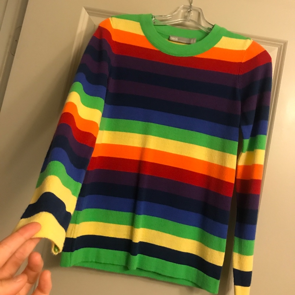 Rainbow sweater